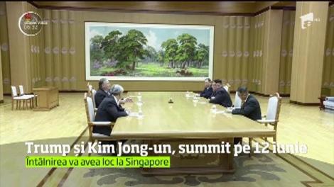 Donald Trump şi dictatorul nord-coreean, întâlnirea istorică pe 12 iunie, în Singapore