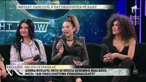 Adina Buzatu, Nico și Silvia schimbă macazul: "Mă îmbrac des în ținute masculine"