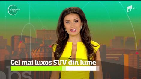 Rolls Royce a prezentat cea mai luxoasă maşină de teren de pe piaţă şi prima din istoria companiei
