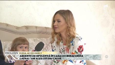 Opulență în casa lui Mihai Gruia: "Ne-am ocupat singuri de decorațiuni"