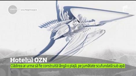 Un hotel ce aduce mai mult a OZN decât a clădire de pe Terra ar putea deveni realitate în câţiva ani