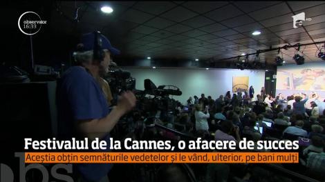 Festivalul de la Cannes, o afacere de succes pentru vânătorii de autografe