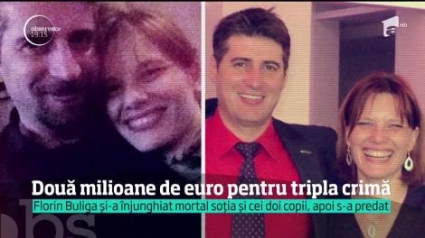 Familia femeii ucisă de soţ împreună cu cei doi copii cere despăgubiri de două milioane de euro