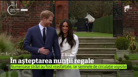 Pregătirile pentru nunta prinţului Harry cu Meghan Markle sunt în toi