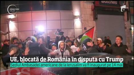 Uniunea Europeană, blocată de România în disputa cu Donald Trump