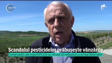 Scandalul cireşelor cu pesticide a prăbuşit vânzările în pieţe. Românii se feresc să cumpere fructe de import