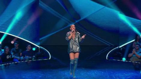 Duel: Francesca Ilie cântă piesa "Tears/How deep is your love",  la "The Four - Cei 4"!