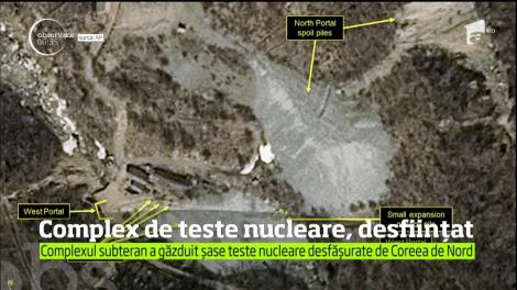 Complexul de teste nucleare din Coreea de Nord va fi desființat