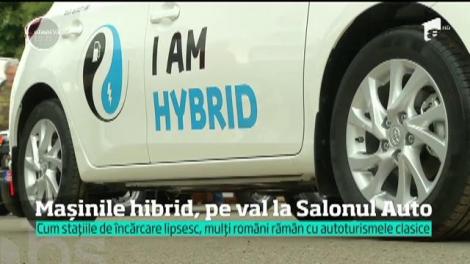 Mașinile hibrid, pe val la Salonul Auto București