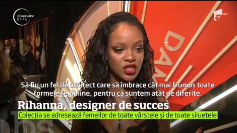 Rihanna, designer de succes