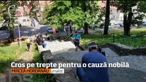 Cros pe trepte pentru o cauză nobilă, la Brașov