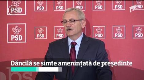 Războiul dintre Palate ia amploare. Liviu Dragnea spune că preşedintele a ameninţat-o pe Viorica Dăncilă &icirc;ntr-un mod mafiot