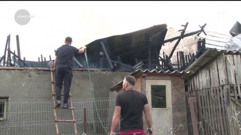 Incendiu violent în Dâmboviţa. Doi oameni au murit