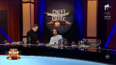 Alergare ca la maraton prin platoul emisiunii „Chefi la cuțite”! „Prinde șunca, prinde-o!”