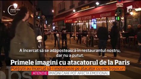 Primele imagini cu atacatorul de la Paris