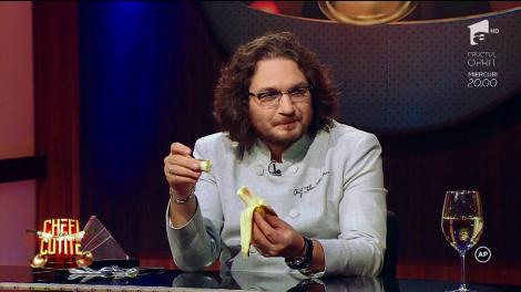 O banană misterioasă îi pune pe chefi pe jar! „Stai, măi omule, unde pleci”