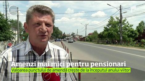 Pensionarii ar putea primi amenzi mai mici decât restul şoferilor
