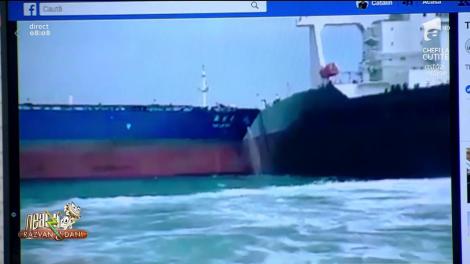 Smiley News. Două petroliere, la câțiva centimetri de tragedie