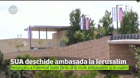 Ambasada Statelor Unite de la Ierusalim va fi inaugurată