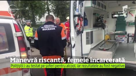 Accident rutier grav, în Suceava
