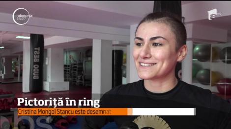 Cristiana Mongol Stancu, pictoriță şi campioană mondială la kick-boxing