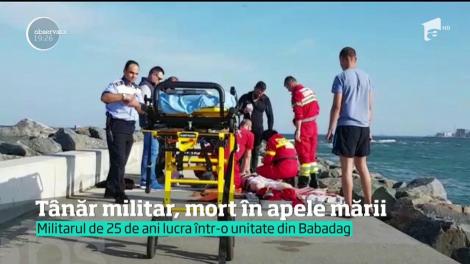 Un militar &icirc;n v&acirc;rstă de 25 de ani, de la unitatea din Babadag, şi-a pierdut viaţa &icirc;n apele mării