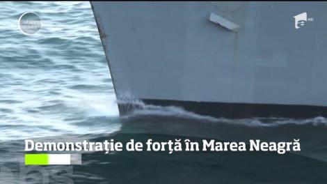 Scene desprinse parcă din filmele de acţiune s-au desfăşurat în ultimele zile în largul Mării Negre