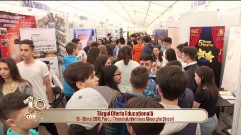 Târg pentru elevi și viitori studenți, în Parcul Tineretului din București