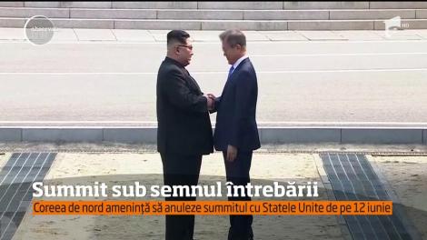 Coreea de Nord amenință cu anularea summitului cu SUA de pe 12 iunie