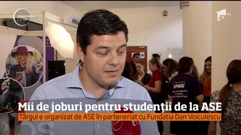 Mii de joburi pentru studenții de la ASE