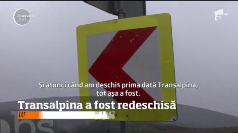 Transalpina a fost redeschisă