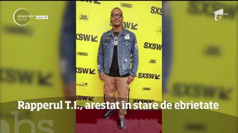 Rapperul american T.I. a fost arestat