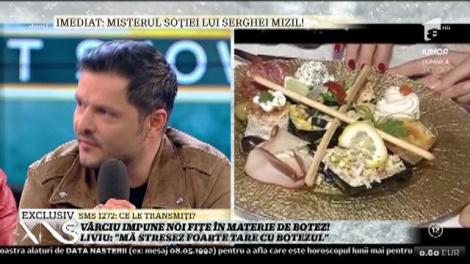 Liviu Vârciu strâmbă din nas! Nu vrea farfurii aurii la petrecerea de botez!
