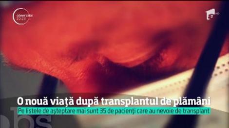 Primul pacient supus unui intervenţii de transplant pulmonar în România, a părăsit spitalul Sfânta Maria