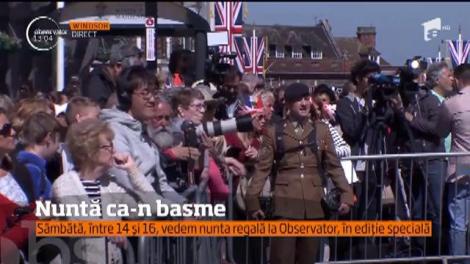 Pregătirile de nuntă, pe ultima sută de metri. Toate locurile de cazare din Windsor au fost rezervate