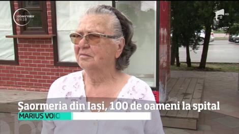 S-a dublat numărul victimelor care au ajuns la spital, după ce au m&acirc;ncat la o shaormerie din Iaşi!