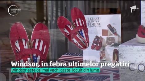 A &icirc;nceput numărătoarea inversă p&acirc;nă c&acirc;nd prinţul Harry şi Meghan &icirc;şi vor spune DA. Oraşul Windsor fierbe. Mii de turişti aşteaptă &icirc;n stradă nunta