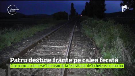 Patru studente și-au pierdut viața în mod violent lângă Jibou. Mașina lor a fost spulberată de tren