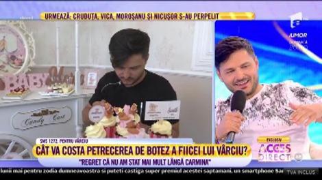 Botez cu 400 de invitați! Tăticul Liviu Vârciu: "E minunat să ai un copil în casă"