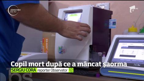 Copil mort după ce a m&acirc;ncat șaorma