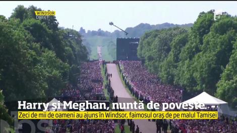 Nunta Prințului Harry cu Meghan Markle. David Beckham - mesteca guma