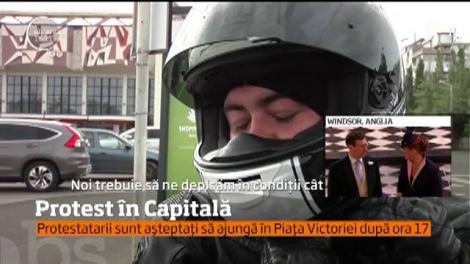 Protest în Capitală