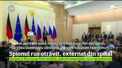 Fostul spion rus Serghei Skripal, otrăvit cu un agent neurotoxic, a fost externat din spital