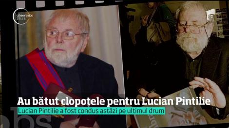 Regizorul Lucian Pintilie a fost înmormântat într-o ceremonie emoţionantă