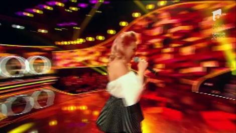 Amalia e „prințesa inventator” care  s-a dezlănțuit total la „The Four”! A făcut show cu piesa „Oops, I did it again”