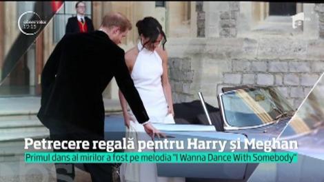 Prinţul Harry şi soţia lui, Meghan, au avut parte de o petrecere grandioasă după nunt