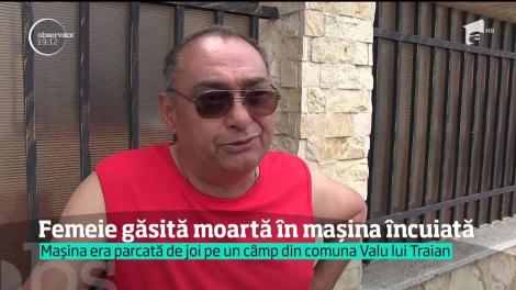 Descoperire şocantă &icirc;ntr-o maşină parcată pe un c&acirc;mp din Valu lui Traian, judeţul Constanţa