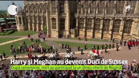 Nunta dintre Prinţul Harry şi actriţa americană Meghan Markle a intrat în istorie