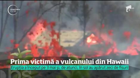 Prima victimă a vulcanului din Hawaii