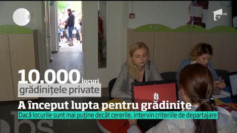 35 de mii de locuri în grădiniţele de stat se dovedesc a fi prea puţine pentru copiii din Bucureşti